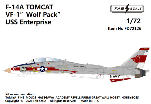 Fab fd72126 14a - 1/72, tomcat