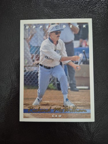 Carta promo upper deck 1992 - carta,