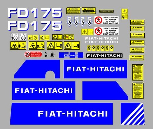 Fiat hitachi 175 - fd,
