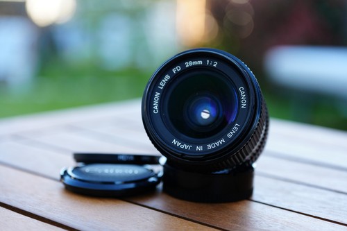 Canon 28mm rara - fd,