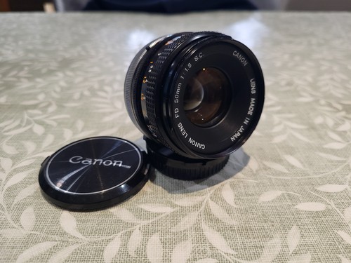 Canon 50mm s c lens - 50mm, s.c.