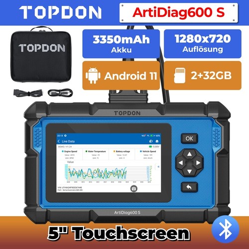 Topdon artidiag600s auto - topdon, 2.0