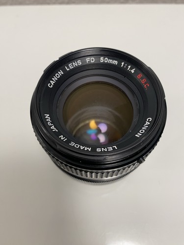 Canon 50mm s - fd, f/1.4