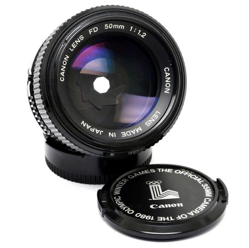 Canon lens 50mm f - fd,