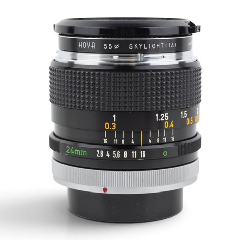 Canon 24mm 8 chrome - canon, fd